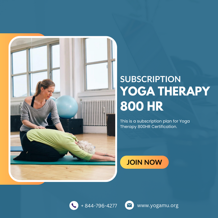 Yoga Therapy 800 HR Subscription